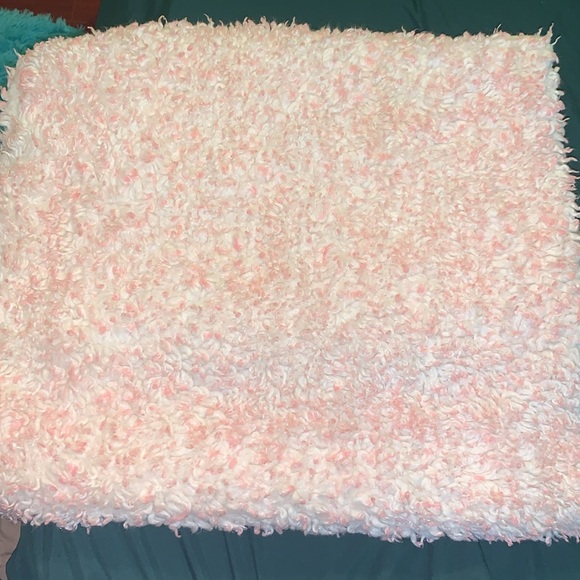 Vintage shag velvet reversible throw blanket - Picture 6 of 7